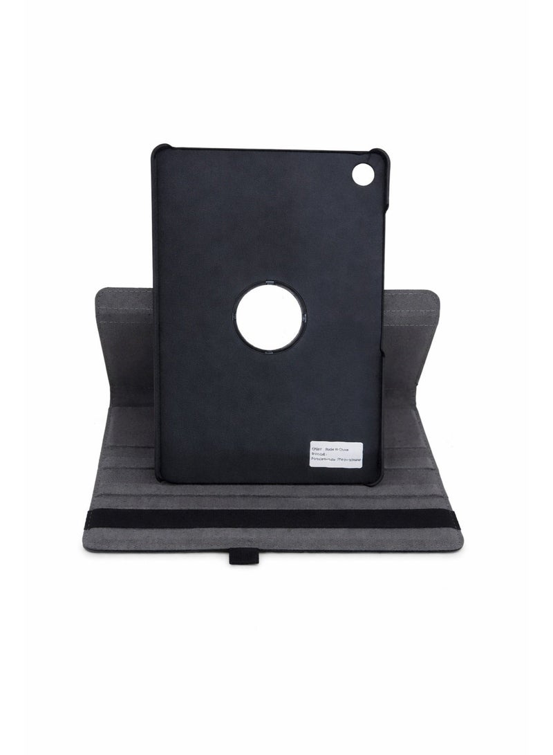 جراب حماية كامل أنيق لتاب سامسونج A9 Plus دوّار 360° يعمل كإستاند بزوايا متعددة لمشاهدة مريحة، مزوّد بقلم تاتش هديه لسهولة الاستخدام - Image 3